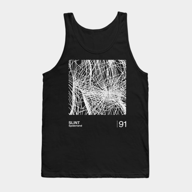 Spiderland / Minimalist Graphic Fan Artwork Design Tank Top by saudade